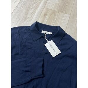 Collars And CoLong Sleeve Polo Sweater  Mens XXXL Australian Merino Wool